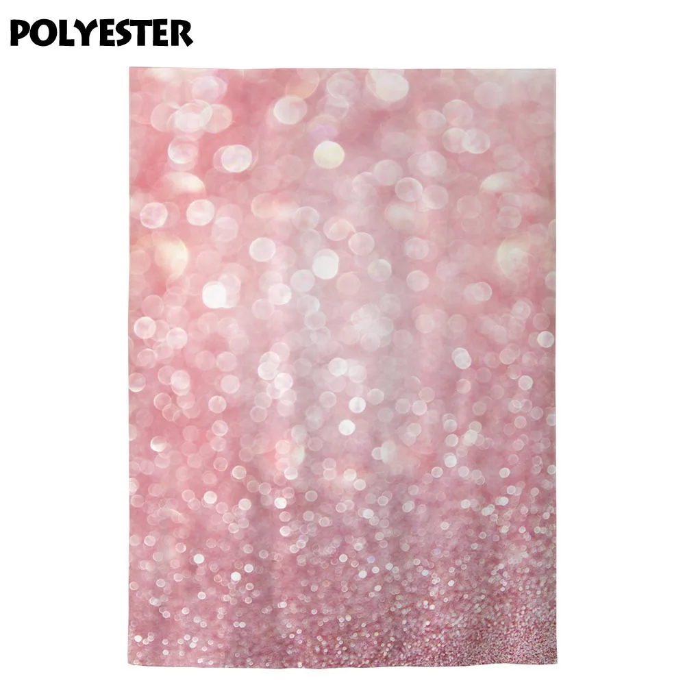 Allenjoy backdrop for photographic studio pink shine photophone bokeh baby shower shoot spring easter background photocall