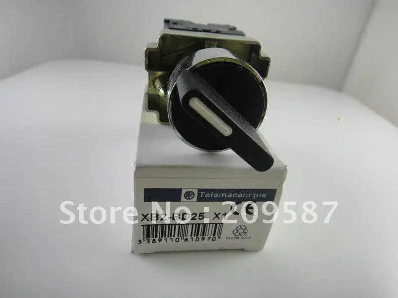 4pcs 2 Position N0 NC Maintained Select Selector Switch