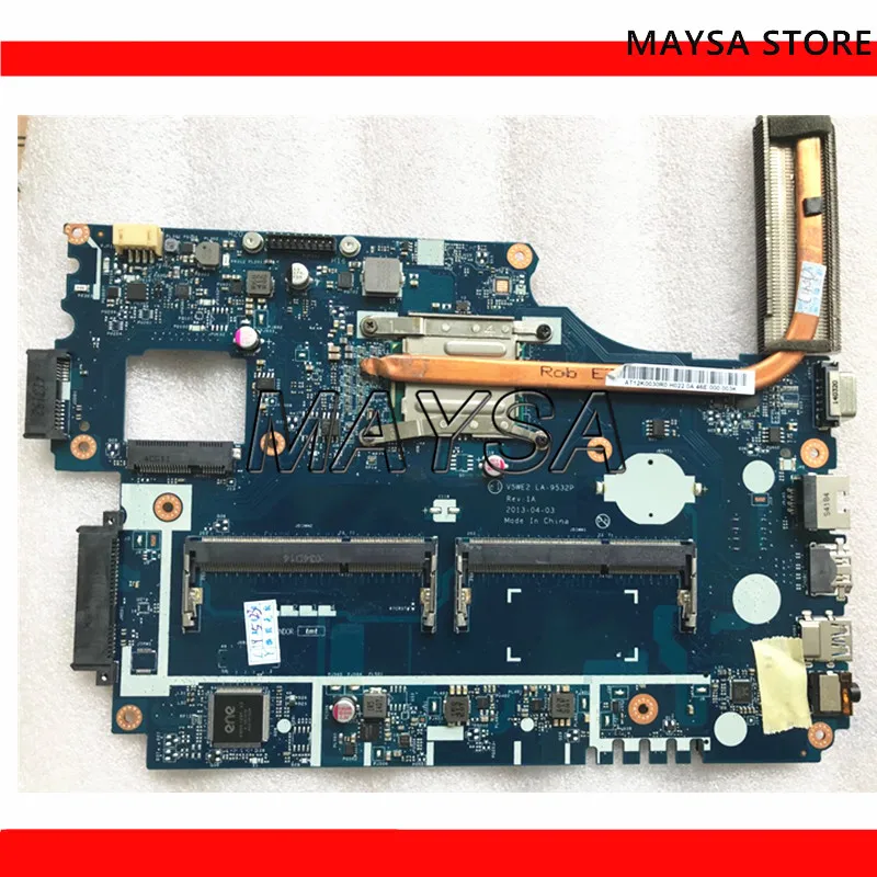 

Laptop Motherboard For Acer aspire E1-572 E1-532 E1-572G MAIN BOARD V5WE2 LA-9532P 2955U CPU DDR3L