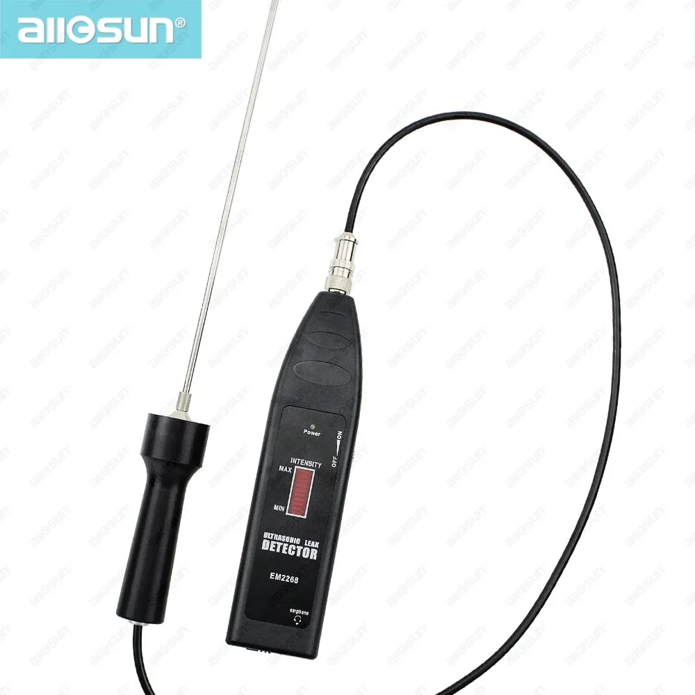 Ultrasonic Leak Detector&Transmitter Pressure &Vaccum System Locator Air Water Dust Leak Detector diagnostic tool em2268 allsun