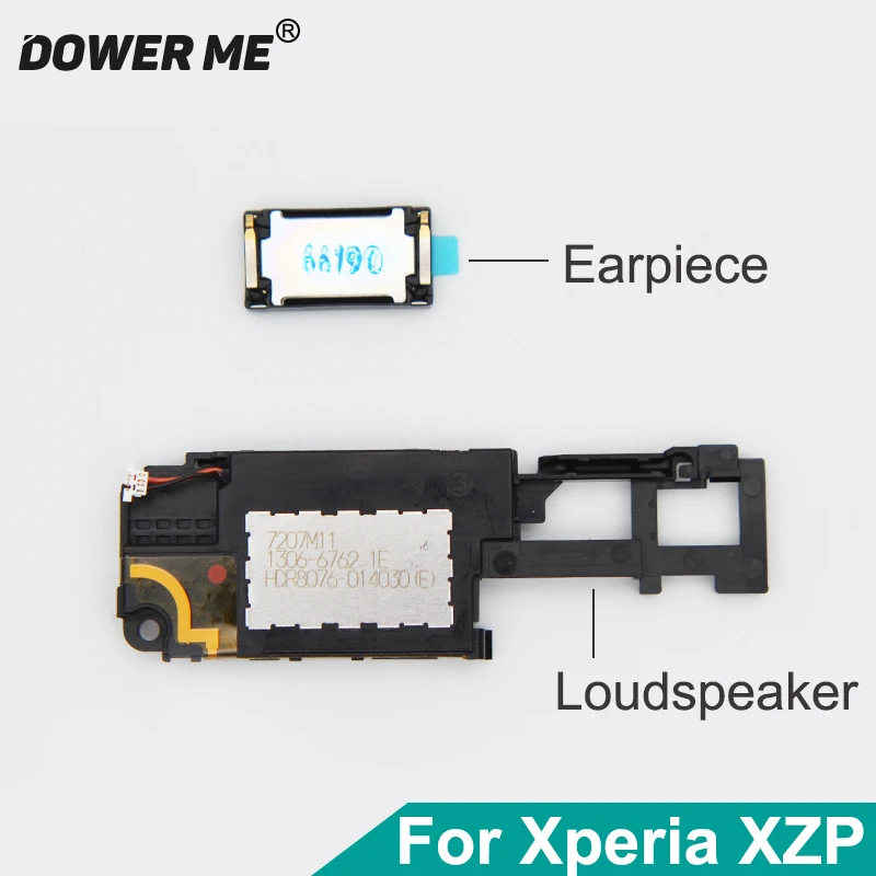 Aocarmo Loudspeaker With Holder Frame Buzzer Ringer Ear Speaker Earpiece Assembly For Sony Xperia XZ Premium XZP G8142 G8141