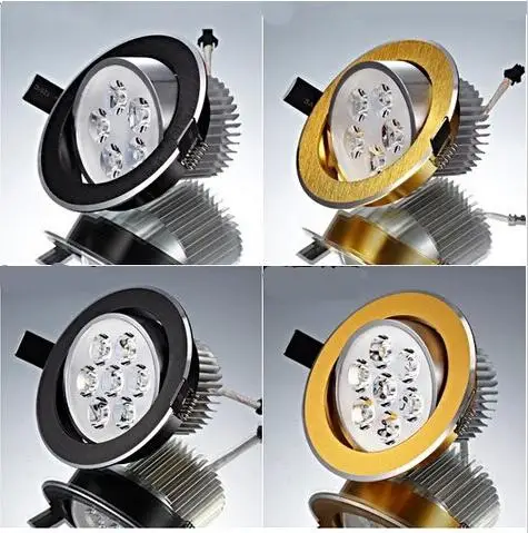 

LED Spotlight,5W 7W,230V 220V 110V,Recessed Buckle Loading,Wall Spot,Down light,Ceiling Lamp,Cold&Warm White