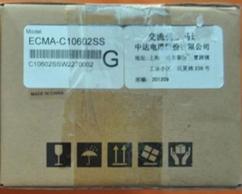 ECMA-C10602SS+ASD-A2-0221-M DELTA brake CANopen AC servo motor driver kits 0.2kw 3000rpm 0.64Nm 60mm frame