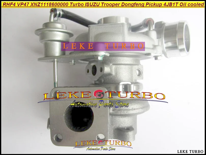 NEW Turbo Turbine Turbocharger RHF4 VP47 XNZ1118600000 For ISUZU Trooper For Dongfeng Pickup 4JB1T 4JB1-T Engine Oil cooled