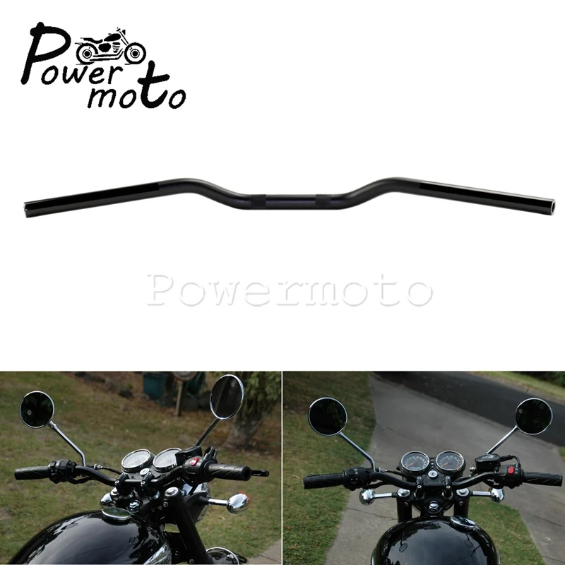 Руль для мотокросса 7/8 дюйма, 22 мм, для Harley, Honda, Suzuki, Kawasaki, Yamaha, Cafe Racer, CRF, YZF, KLX, RMZ, EXC, WR, TTR, TE/C