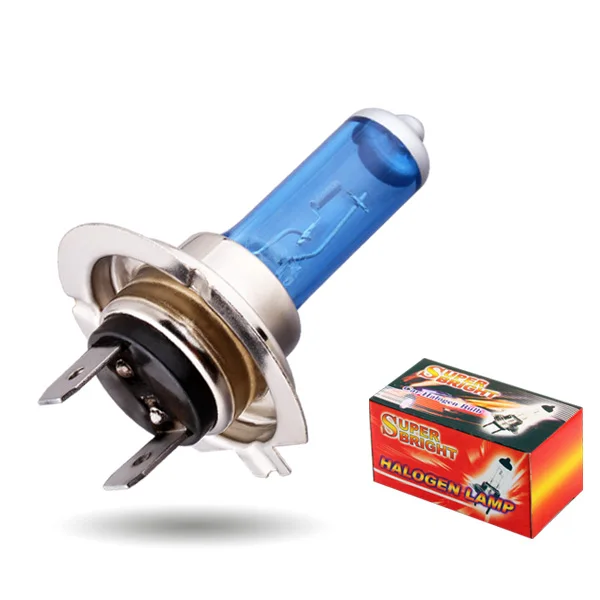 H7 50W 12V Super Bright White Fog Lights Halogen Bulb High Power Car Headlights Lamp Car Light Source parking 020