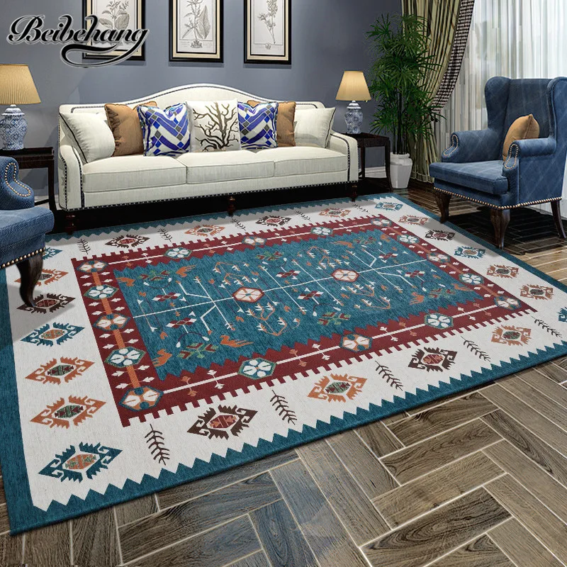 

beibehang Living room mats bedroom carpet Nordic simple high - grade carpet home mats coffee table bedside carpet full shop