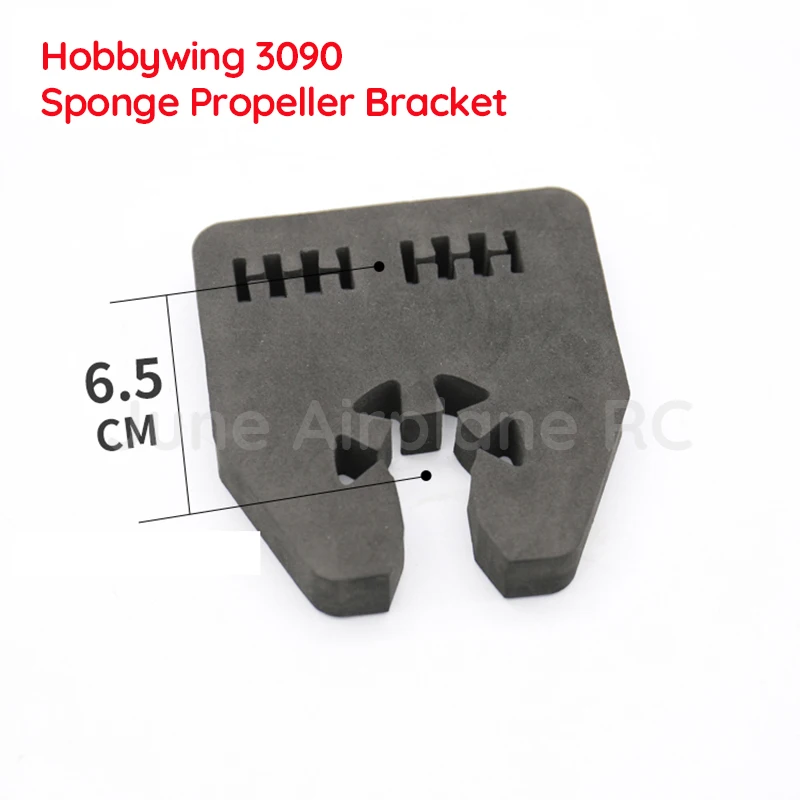 6PCS Hobbywing 2388 3090 Sponge Propeller Bracket 23inch 29inch Props Protection Holder Stand Support Trestle for RC Aircraft