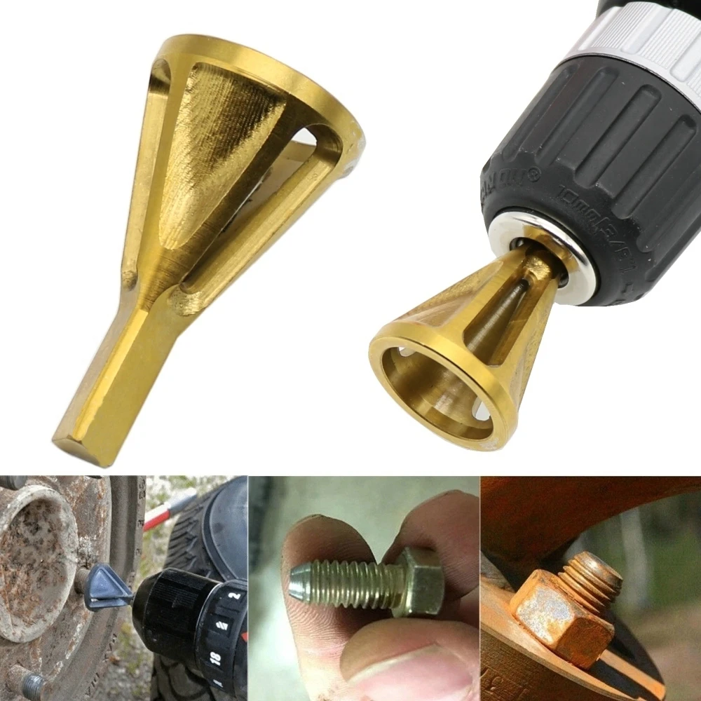 

Stainless Steel CR12MOV Deburring Drill Bit Deburring External Chamfer Tool Remove Burr Tools for Drill Bit