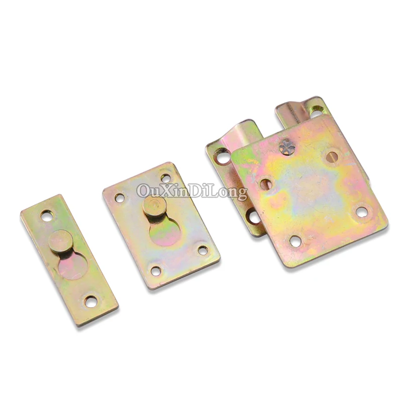 

HOT 12PCS Metal Furniture Wood Bed Rail Brackets Fittings Hook Plate Connector For Bed Sofa Furniture Hardware Accessories