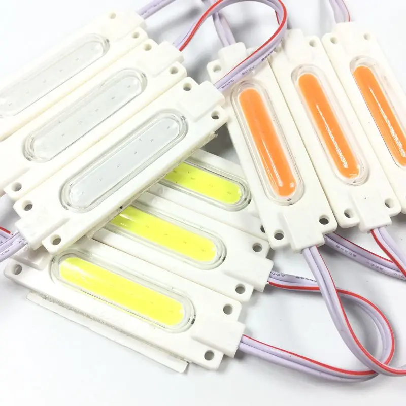 

20pcs DC12V COB LED Modules 7020 Advertising Modules Luminous characters, backlight modules IP65 Waterproof