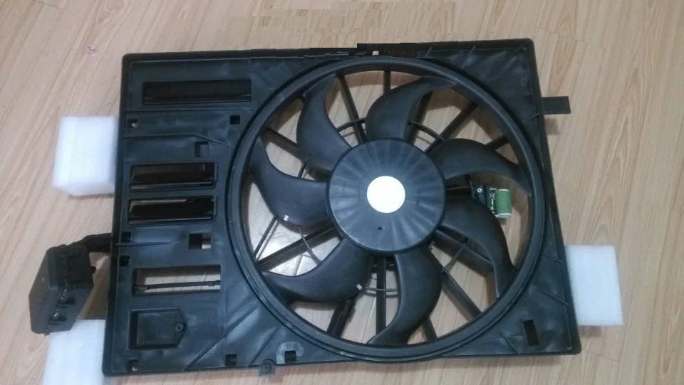 1set Radiator cooling fan assy. for Chinese SAIC ROEWE 550 MG6 1.8T 1.8L engine autocar motor parts 10030493