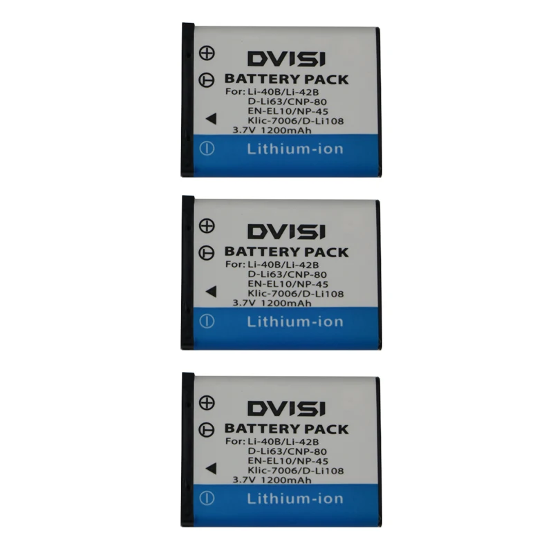 3Pcs/lot Li-42B Li42B Li-40B Top Quality Battery for OLYMPUS U700 U710 FE230 FE340 FE290 FE360 U1040 X915 VR320 VR330 FE5000