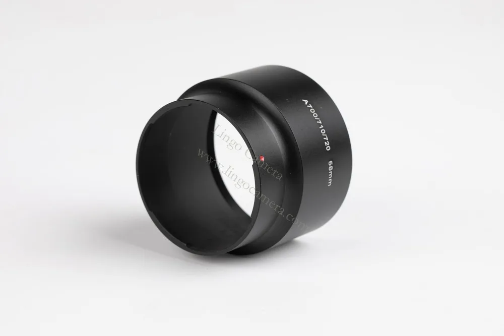 لكاميرا كانون A700/710/720 58 مللي متر محول المرشح أنبوب الدائري