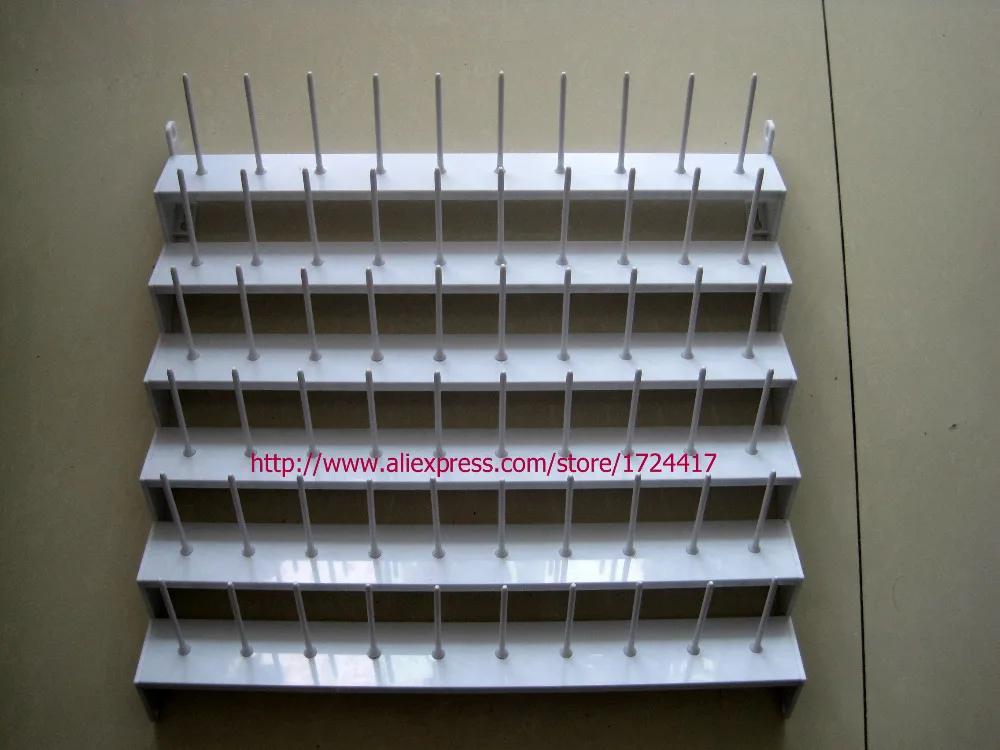 60 LARGE SPOOL & CONES THREAD STAND RACK EMBROIDERY SEWING QUILTING for juki pfaff yamato durkopp brother typical tajima