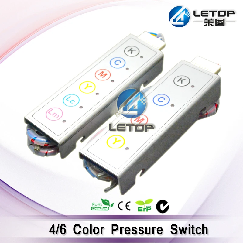 LETOP Pressure Switch for 4 6 colors Pressure System Use for Infiniti Large Format Printer