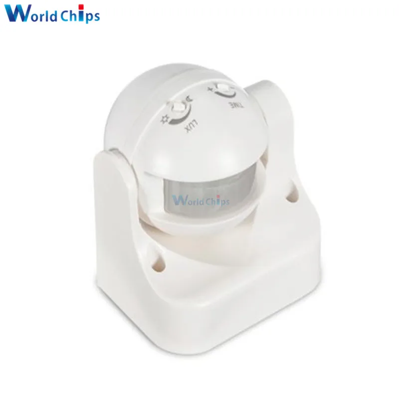 Sensor de movimiento infrarrojo PIR para exteriores, interruptor de movimiento, Detector de seguridad, CA 220V-240V, 180 grados, máximo 12m, 50Hz,