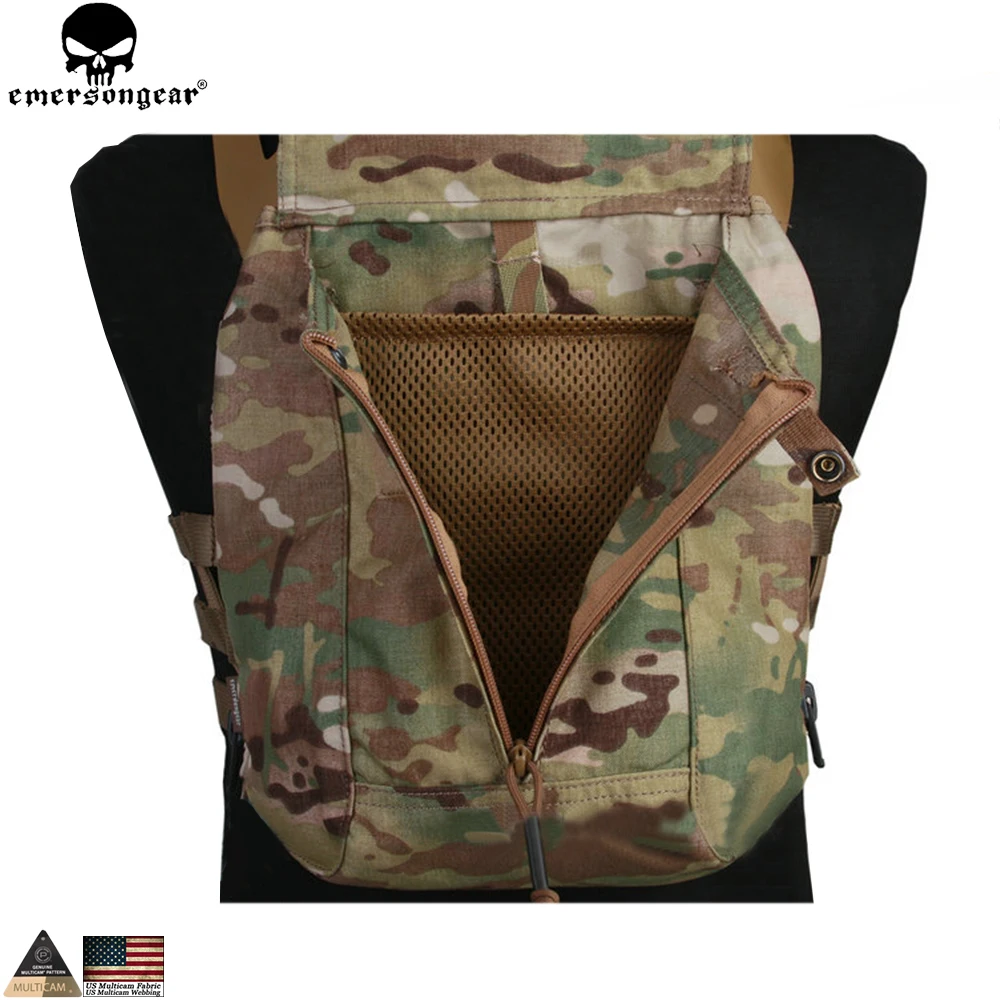 Imagem -06 - Emersongear Mochila Tática de Agachamento Bolsa com Zíper para Avs Jpc2.0 Cpc Bolsa para Equipamento de Combate Airsoft Em8348