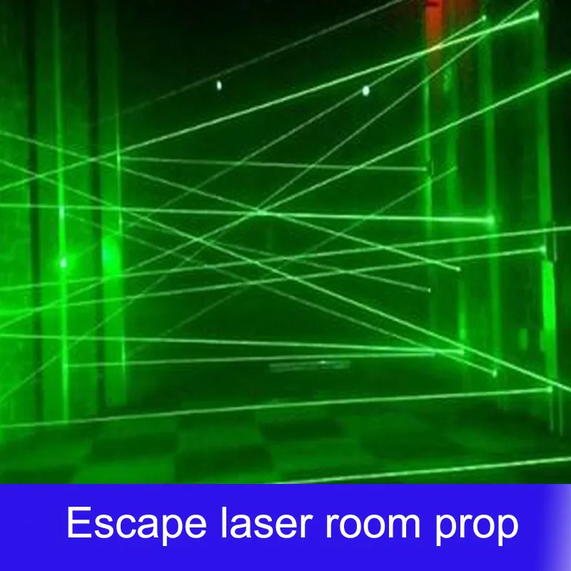 laser array for escape room game adventurer prop laser maze for Chamber of secrets game intresting and risking green laser game