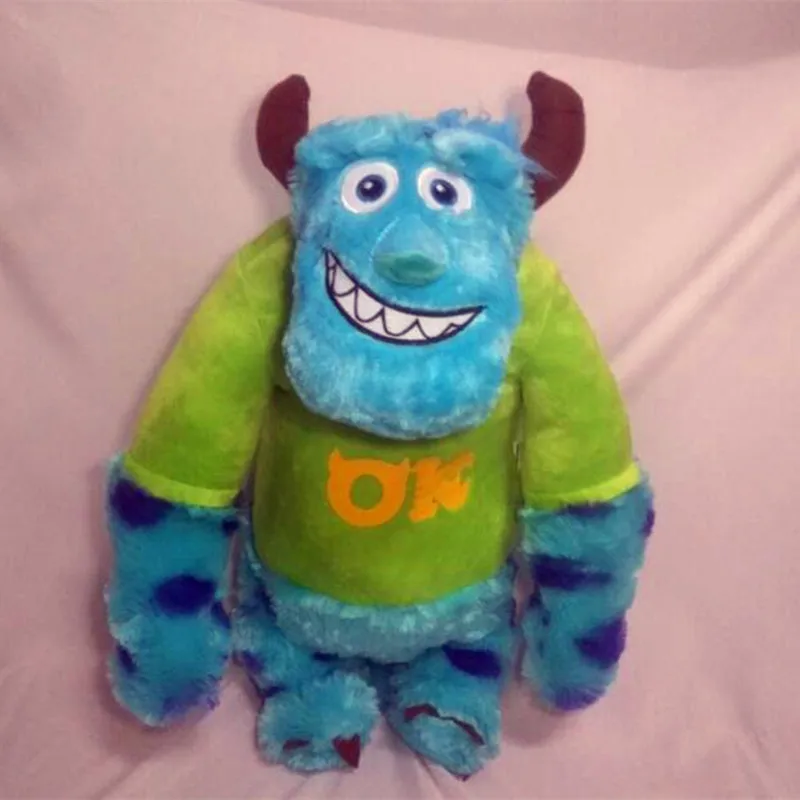 

60cm Sulley Sullivan Plush Toy Stuffed Animals Baby Kids soft Toy for Children Gifts Soft pillow toy dolls