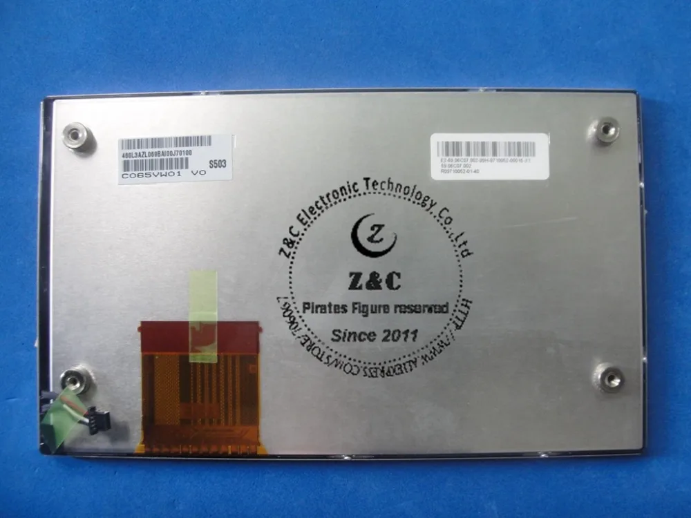 

C065VW01 V0 C065VW01V0 Original A+ grade 6.5 inch 800(RGB) x480 LCD Display