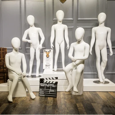 2019 New High Quality Gloss White Child Mannequin Professional Manufacturer In China Competitive Price For You