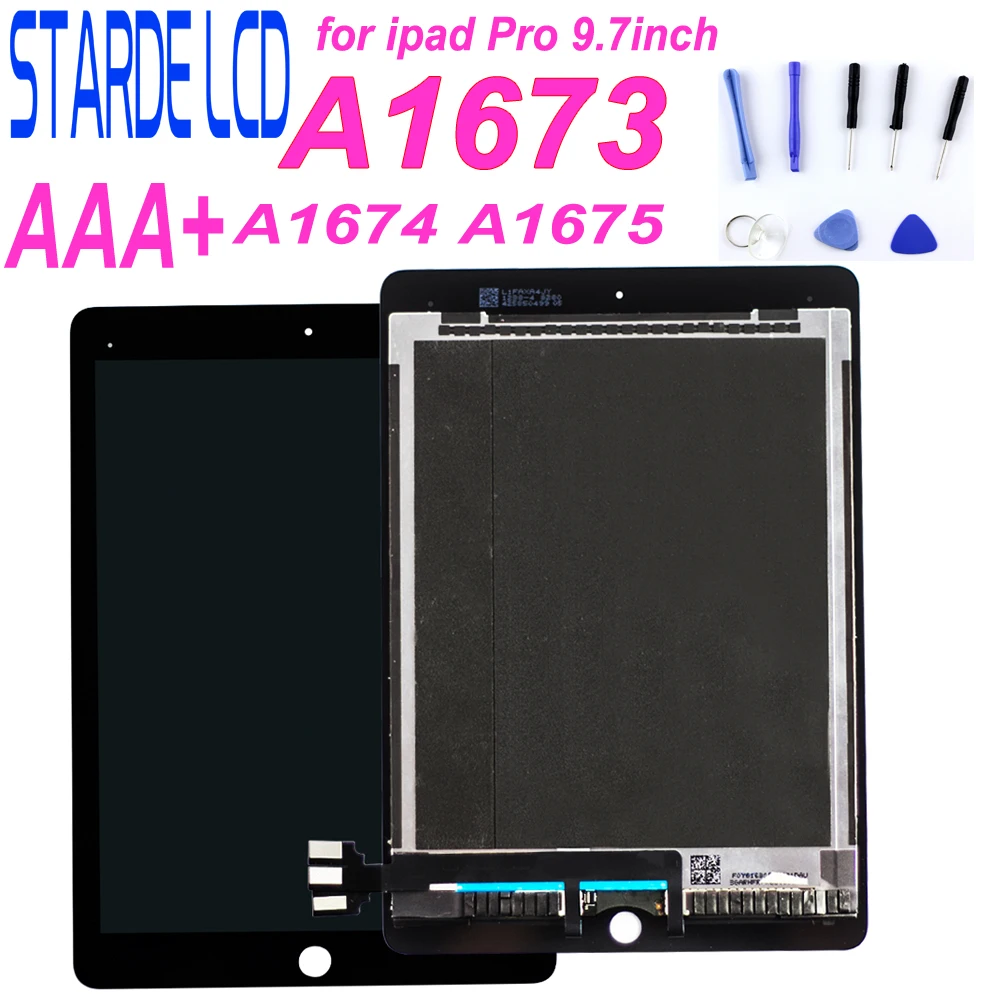 

STARDE LCD для ipad Pro 9,7 "A1673 A1674 A1675 ipad 7 мм 172ch ЖК-дисплей сенсорный экран сенсорный дигитайзер сборка Замена