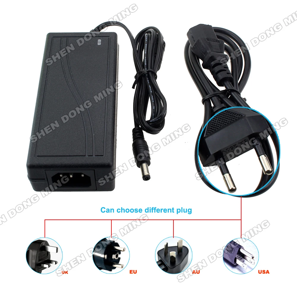 50 pieces 40W LED Power Dirver DC 5V 8A power Adapter AC100-240V Power Supply With AU/US/EU plug  For LED Strip Light