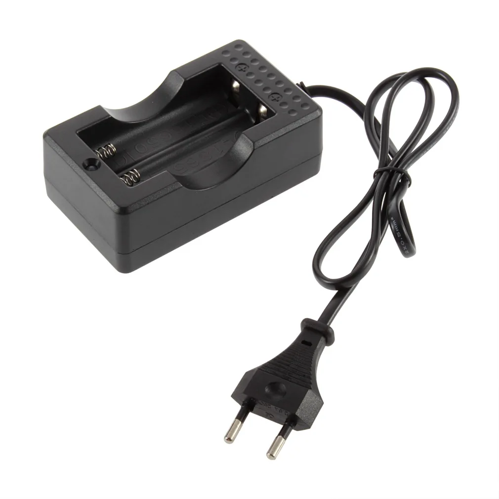 GTF High Quality Li-Ion Batterry Charger for 18650 Rechargeable Battery EU Plug