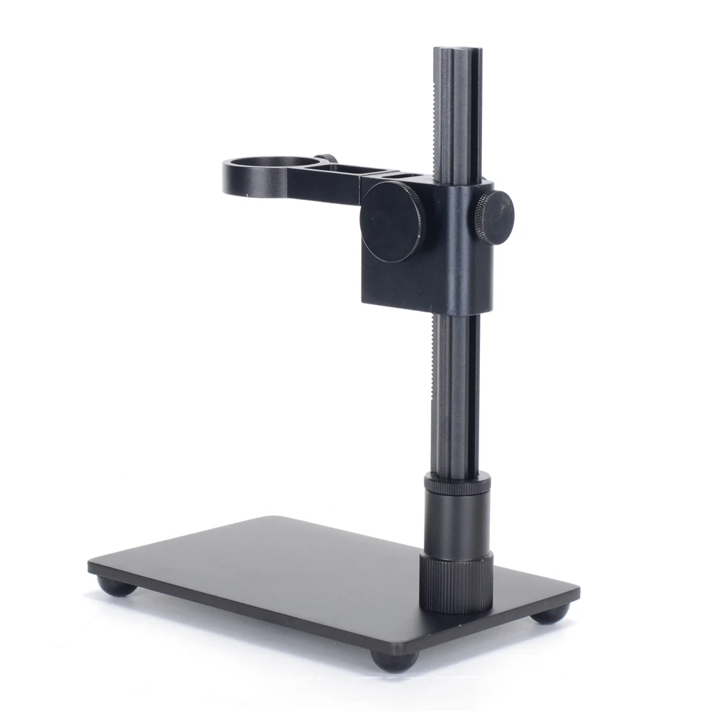 HAYEAR Portable Aluminum Alloy Arm USB Microscope Stand Holder Bracket Mini Foothold Table Frame For Microscope Repair Soldering