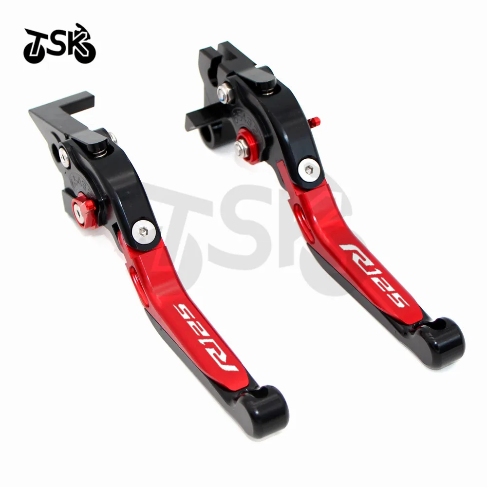 

For YAMAHA YZFR125 YZF R125 2008 2009 2010 2011 CNC Motorcycle Foldable Extendable Brake Clutch Levers