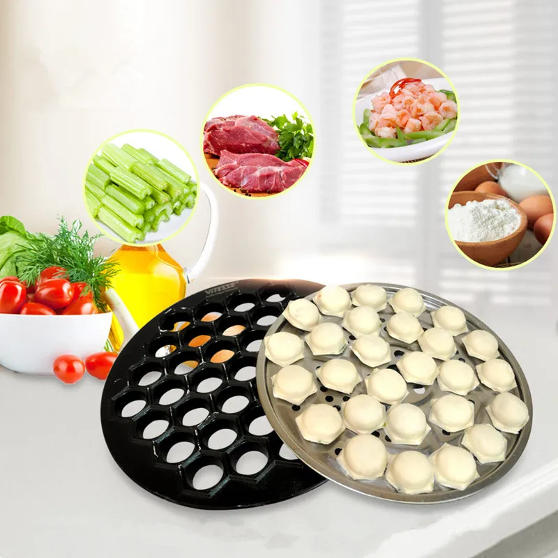 Creative kitchen pack dumpling machine speed device dumplings mold maker 37pcs position Making dumplings   ZF