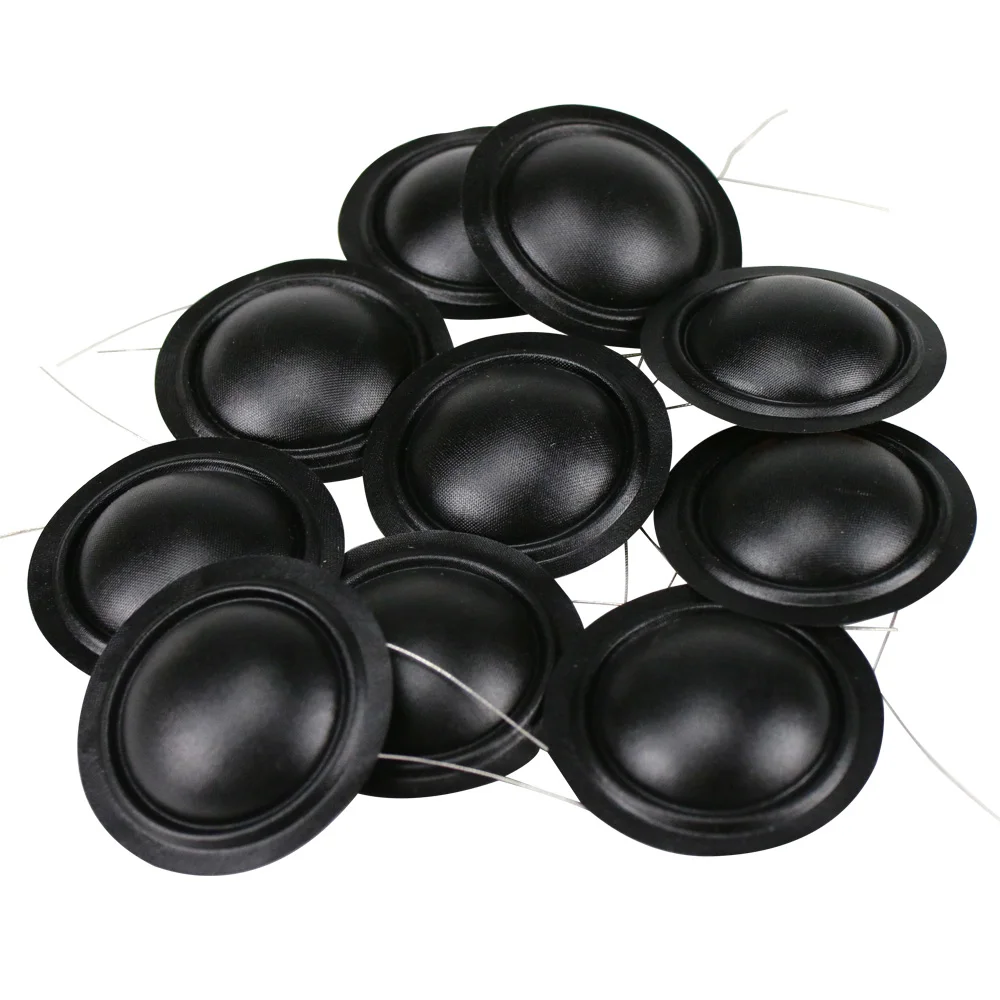 12PCS 25.5mm Same Side Silk Dome Tweeters Voice Coil 6OHM 8ohm Membrane KSV Universal 25.5 Core 100pcs