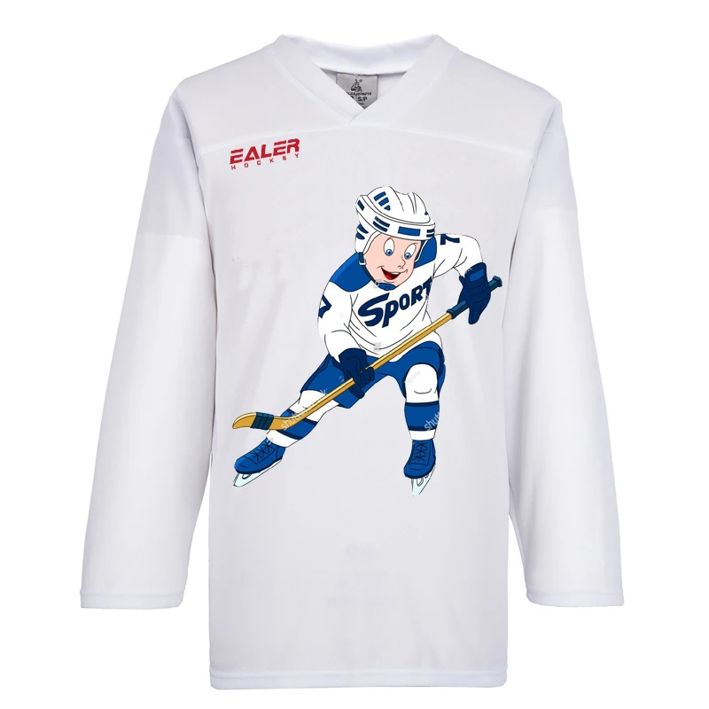 Ice Hockey Shirts For Training  with cartoon logo