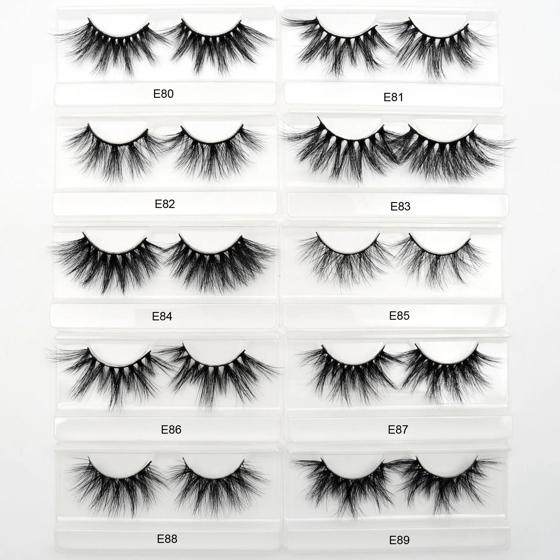 Visofree 25mm lashes 3D mink eyelashes cruelty free 25mm mink lashes handmade crisscross dramatic eyelashes faux cil makeup lash