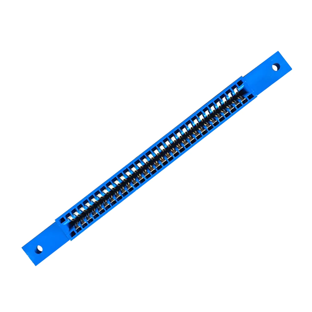 100pcs wholesale Replacement 60Pins Slot for FC Clone Console connector  Blue