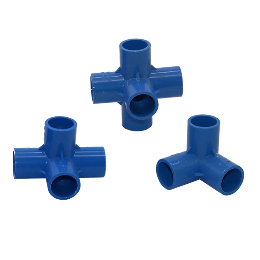 1Pc Inner Diameter 20mm Three-way Four-way Five-way PVC Pipe Connectors Home Garden Irrigation Water Tube Fittings DIY Tool