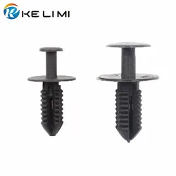 KE LI MI Auto Push Type Fender Liner Retainer Rivet Trim Panel Fastener Clips Plastic For BMW Mercedes Benz