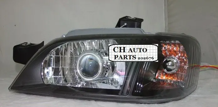 

FREE SHIPPING ANGEL EYE HEADLIGHT CONVERSION ASSEMBLY WITH EVIL EYE AND BI-XENON PROJECTOR FOR BUICK GL8