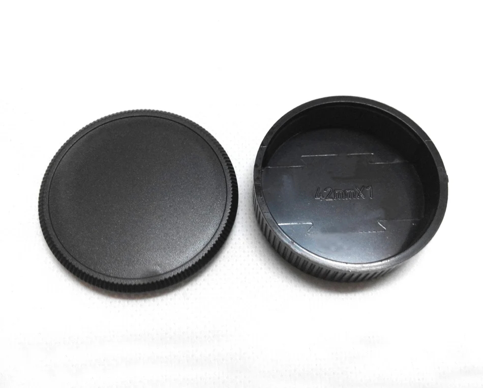 Hinten Objektiv Kappe * 1 stücke + Kamera Körper Kappe * 1 stücke für Leica M42