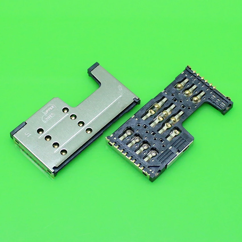 1 Stuk Mobiele telefoon sim kaartlezer houder slot socket connector voor Lenovo A355E A390T A889 A880 A708T voor ZTE Q101T, KA-206