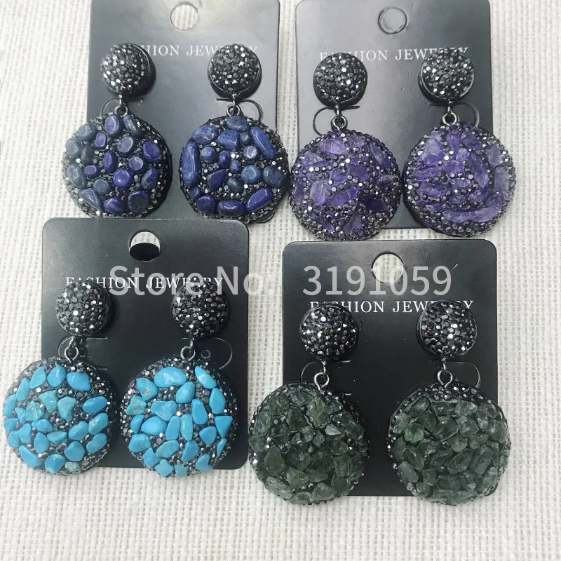 

Temperamental new style simple circle earrings with a stylish personality