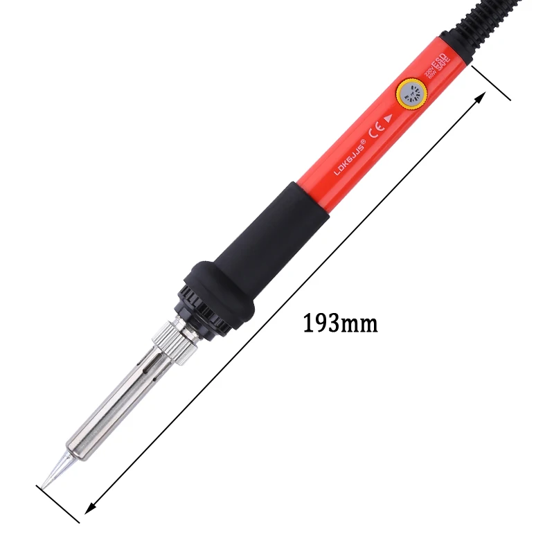 อุณหภูมิปรับไฟฟ้า Soldering เหล็ก 60 วัตต์ 110 โวลต์/220 โวลต์ Soldeerbout หัวแร้งปืนเชื่อมเครื่องมือบัดกรีเคล็ดลับ