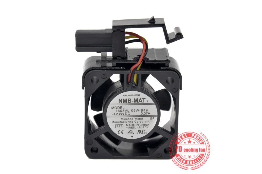 NEW NMB-MAT Minebea 1608VL-05W-B49 A90L-0001-0551#A 24V 0.07A FOR fanuc cooling fan