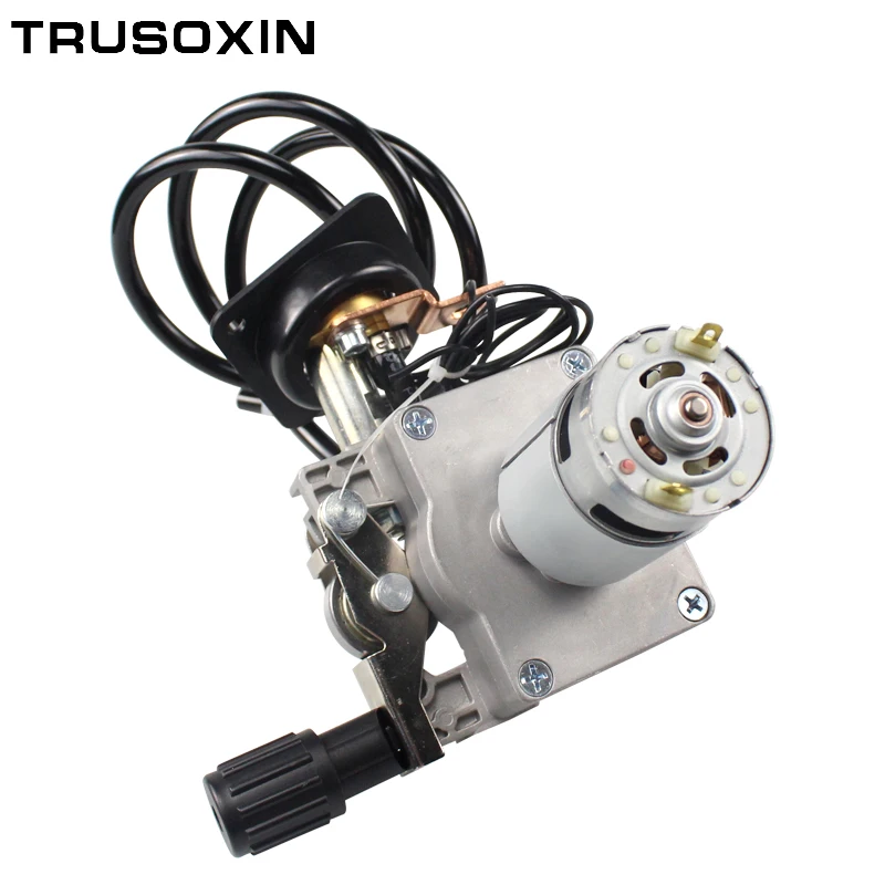 Schweißen Maschine Zubehör DC12V/24V Draht Feed Montage Draht Feeder Motor MIG Schweißen Maschine Schweißer Euro Stecker MIG-160