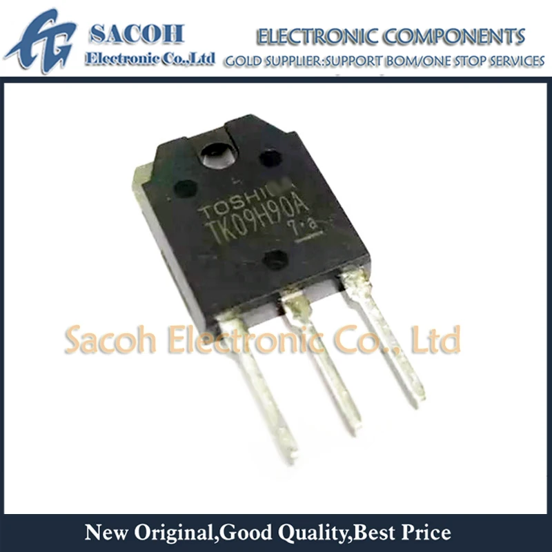 New Original 10Pcs/Lot TK09H90A TK09H90 09N90 OR TK07H90A TK07H90 07N90 TO-3P 9A 900V N-Channel MOS Transistor