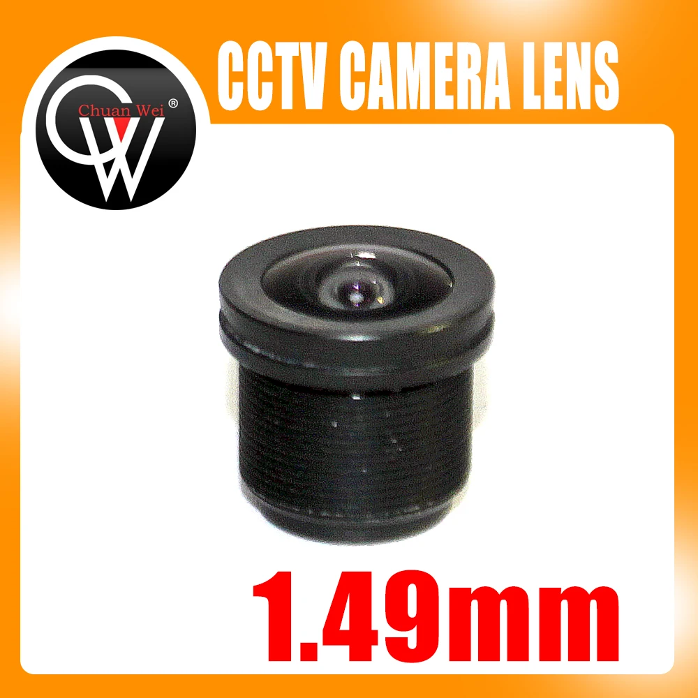 

New 1.49mm lens 1/4" M12 CCTV Board Lens For CCTV Security Camera /HD IP Camera Free Shipping