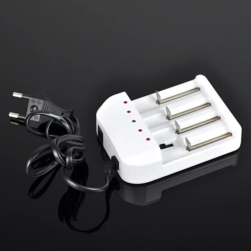 1.2V 1.5V 3.6V 4.2V 1.5A Smart Charger 4 Slots Rechargeable Battery Charger For Lithium Battery AA AAA Nicd Nimh EU US Plug