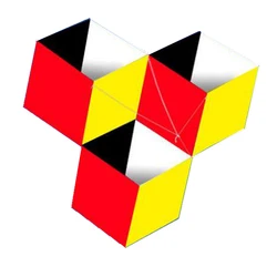 New High Quality 3D Single Line   Red Yellow Kites Sports Beach With Kite Handle and String Easy to Fly