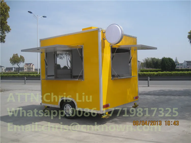 New Mobile Fast Food Cart And Drink Cart/Hot Dog Stand